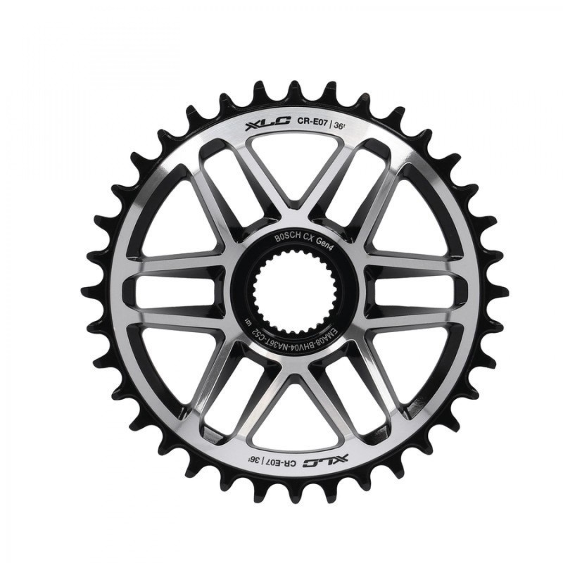 XLC CR-E07 PLATEAU E-BIKE DM 36D POUR BOSCH GEN4 ARGENT/NOIR - 2502860150 - 4055149464424