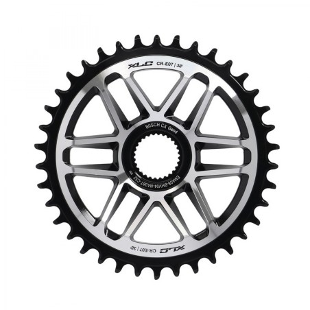 XLC CR-E07 PLATEAU E-BIKE DM 38D POUR BOSCH GEN4 ARGENT/NOIR - 2502860151 - 4055149464431