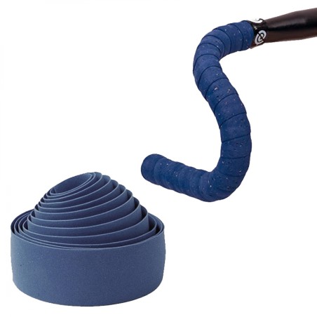 JEU DE GUIDOLINE BIKE RIBBON CORK GEL 41 BLEU FONCE - SC/CG41 - 8027312011588