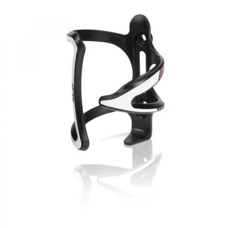 XLC BC-S05 PORTE-BIDON SORTIE LATÉRALE PLASTIQUE NOIR/BLANC - 2503210400 - 4055149018153