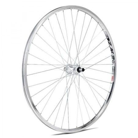 ROUE AVANT GURPIL 700C HYBRIDE JANTE ZAC 20 AVEC VIS - 31087 - 8420011310875