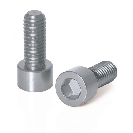 XLC BC-X02 2 VIS HÉXAGONALES PORTE-BIDON ALU M5x17 mm TITANE - 2503215001 - 4055149037802