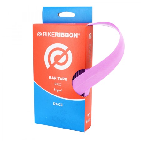 Ruban de guidon Bike Ribbon cork gel rose