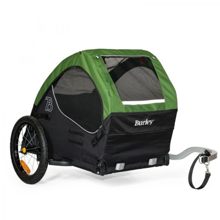 REMORQUE POUR ANIMAL  COMPAGNIE BURLEY TAIL WAGON NOIR/VERT - 947108 - 840840014139