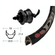 RO.AVA.28x1.75 WINORA RIG.ZAC 2000 DIS.6 VIS DINAMO DH3D30 N - 2146692800 - 4032191886411