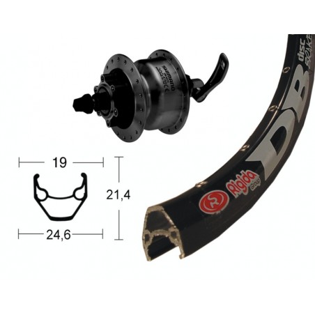 RO.AVA.28x1.75 WINORA RIG.ZAC 2000 DIS.6 VIS DINAMO DH3D30 N - 2146692800 - 4032191886411