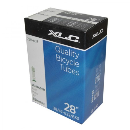 XLC CHAMBRE 27-28x1-1/8-1.75 VA.STA.35mm(28/47-622/635)(50U) - 2508280205 - 4055149465681