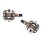 PEDALE VTT AUTO LOOK X TRACK GRAVEL BRONZE FONCE (PR) PEDALE VTT AUTO LOOK X TRACK GRAVEL BRONZE FONCE (PR)