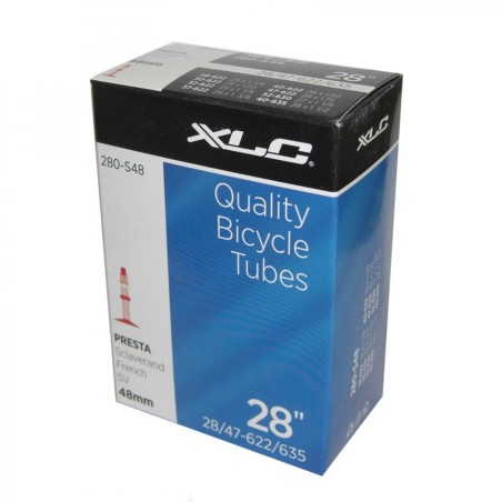 XLC CHAMBRE AIR 28x1-1/8-1.75  V.PRE. 48(28/47-622/635)(50U. - 2508280505 - 4055149465728