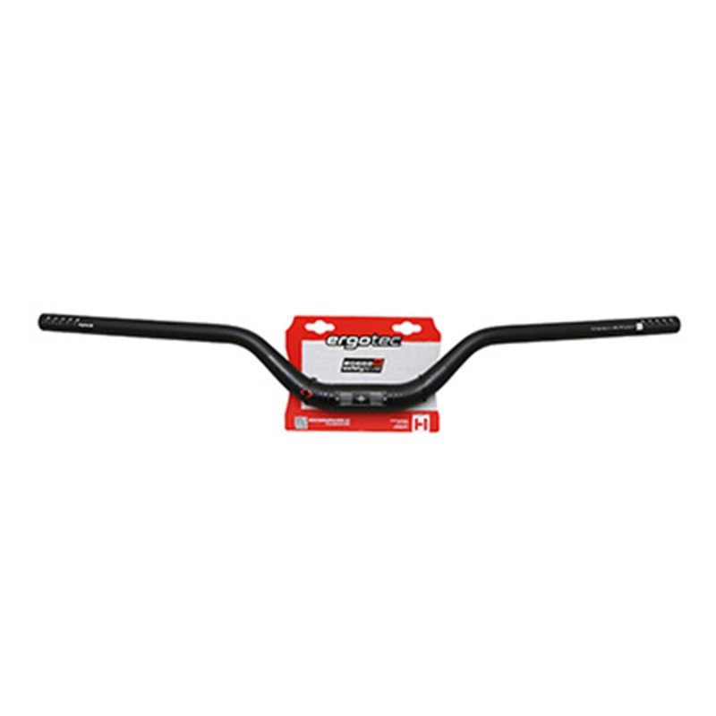 CINTRE VTT RELEVE ERGOTEC RISER BAR ALU NOIR DIAM 31,8mm L 780mm  RELEVE 70mm (HOMOLOGUE NIVEAU 6)