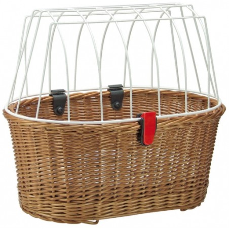PANIER KLICKFIX DOGGY AVEC CLIP 45x52x36 MARRON - 0399KK - 4030572104529