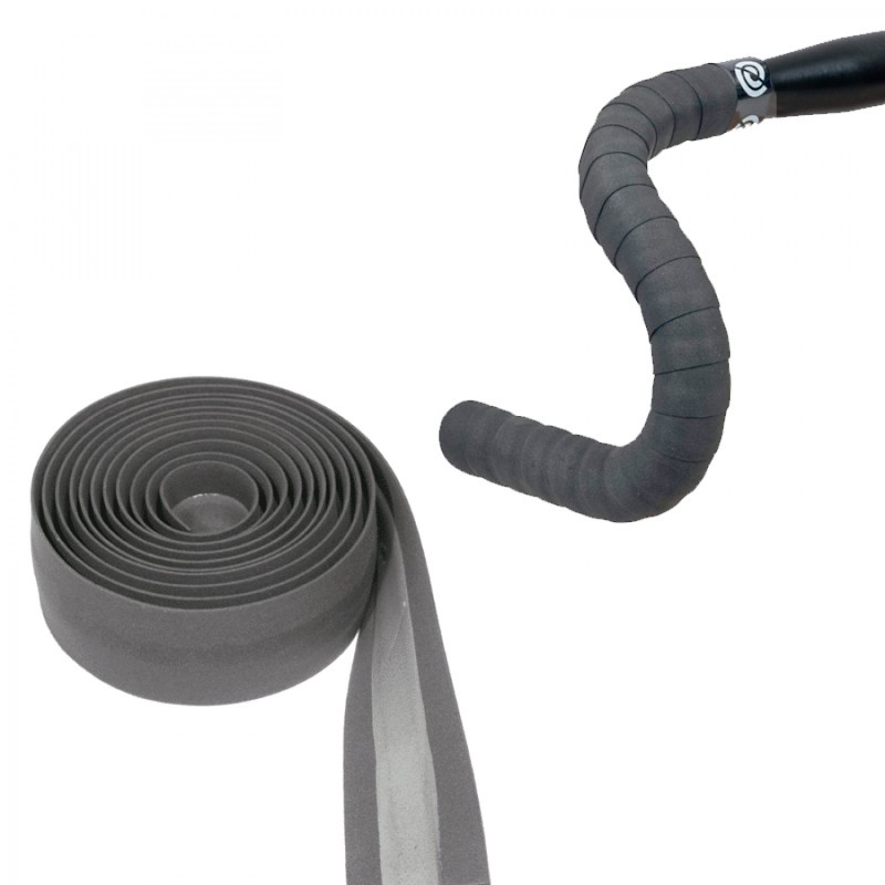 JEU DE GUIDOLINE BIKE RIBBON CORK GEL 48 GRIS FONCE - SC/CG48 - 8027312011632