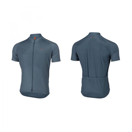 XLC JE-G01 MAILLOT GRAVEL POLIESTER BLEU/ORANGE TAILLE S - PWBPRO21-97.0001 SS NIZZA - 4055149463441