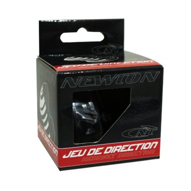 JEU DIRECTION SEMI-INTEGRE 1"1-8 (44mm) A BILLES NEWTON ACIER NOIR