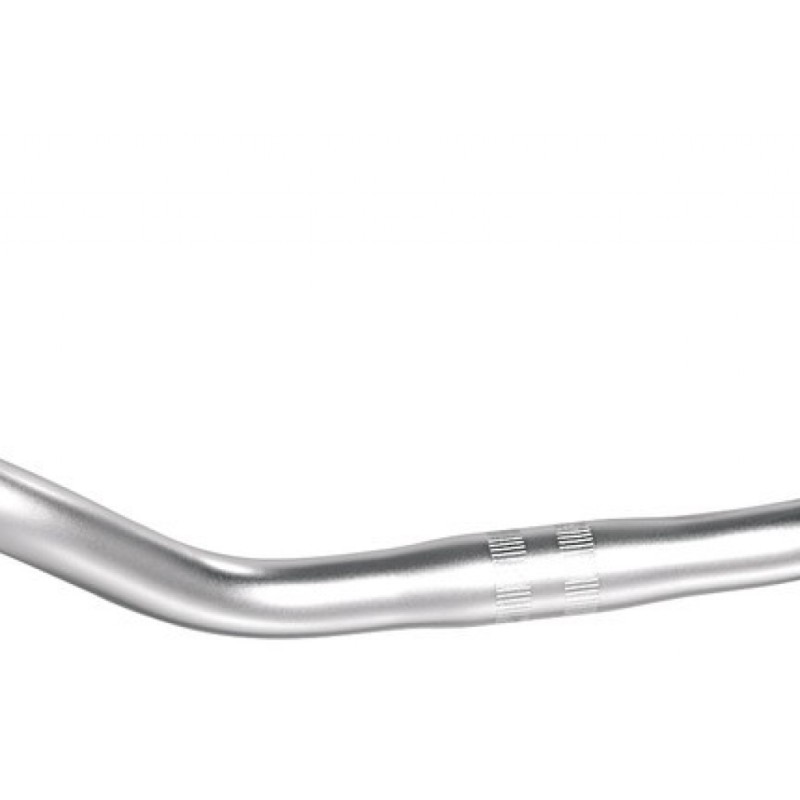 CINTRE ERGOTEC STUTTGART ALU 550mm 25.4 H.72mm 68º ARG AN. - 17075001 - 4016538079940