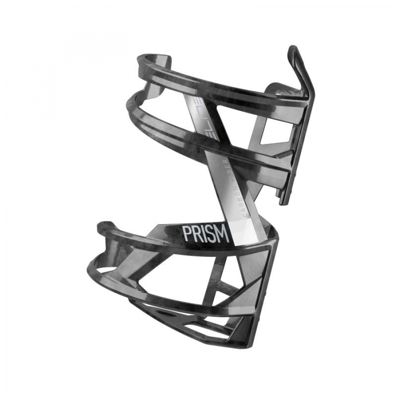 P/BIDON LATÉRAL ELITE PRISM FIBRE BRILLANT NOIR/BLANC GAUCHE - 181010 - 8020775032121