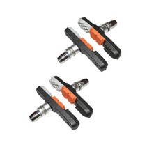 PORTE PATIN FREIN VTT A VIS DEPORTE NEWTON 72mm ORANGE-GRIS-NOIR TYPE SHIMANO