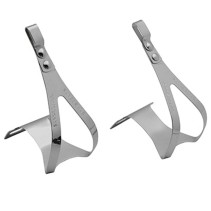 CALE PIED ROUTE ACIER CLASSIC S-M POUR COURROIE (PAIRE)