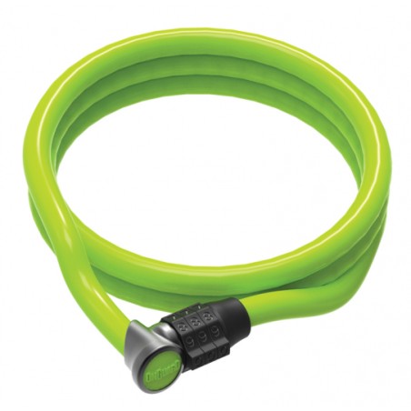 ANTIVOL SPIRAL ONGUARD NEON LIGHT COMBO 120 cm x 8 mm VERT - 8193GR - 7290001283370