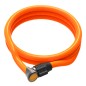 ANTIVOL SPIRAL ONGUARD NEON LIGHT COMBO 120 cm x 8 mm ORANGE - 8193OR - 7290001283400