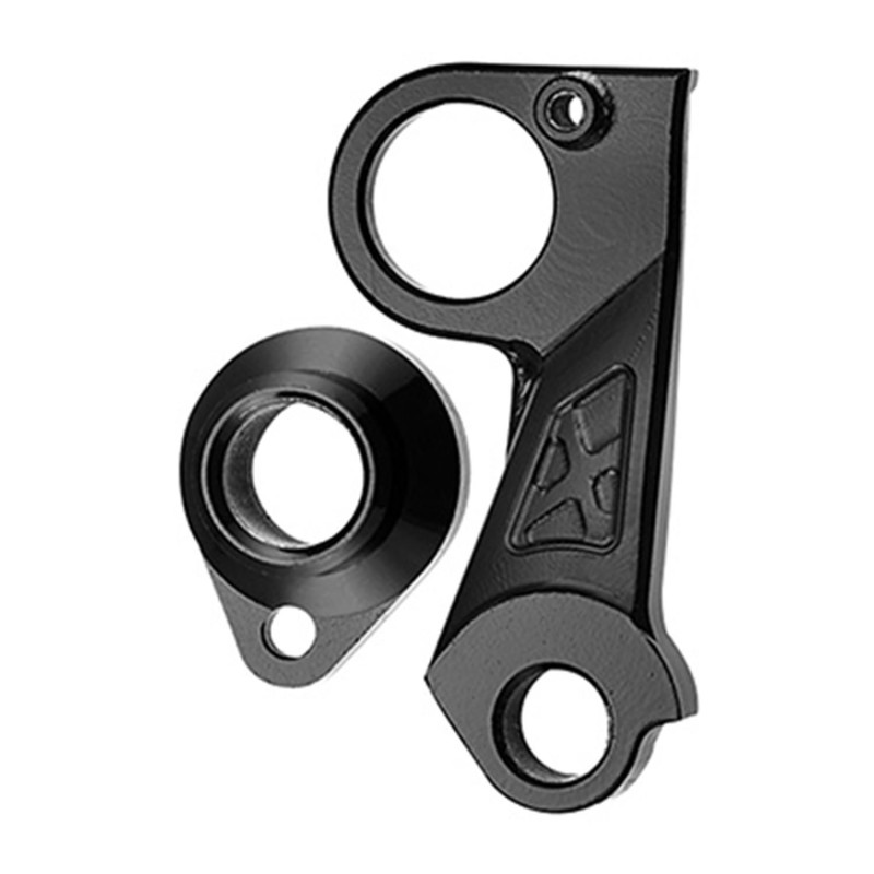 Patte de derailleur alu Marwi cube modele route gh - 175 avec cuvette d'axe (vendu a l'unite)