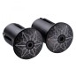 JEU BOUCHONS CINTRE SUPACAZ STAR PLUGZ ALUMINIUM NR CARBONE - BP-28 - 660902387052