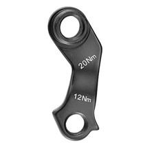 Patte de derailleur alu Marwi ktm gh - 199 fixation directe sur axe 12mm (vendu a l'unite)