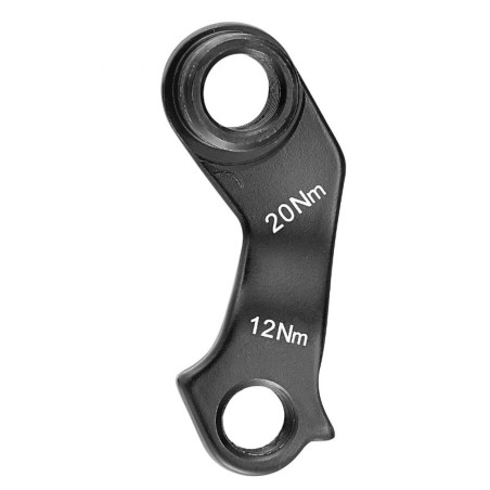Patte de derailleur alu Marwi ktm gh - 199 fixation directe sur axe 12mm (vendu a l'unite)