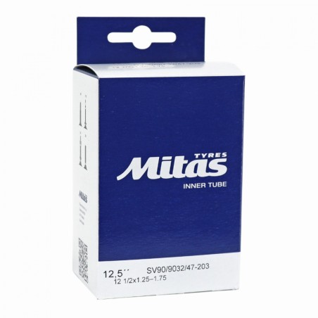 CHAMBRE A AIR MITAS 12 1/2 x 1.75  VALVE COUDEE