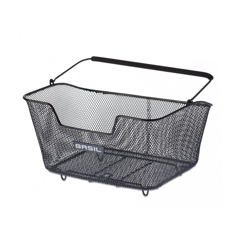 PANIER ARRIÈRE BASIL BASE M ACIER 29X41X21CM - 11221 - 8715019112218
