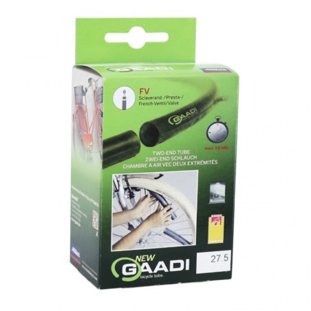 CHAMBRE A AIR GAADI VAE/E-BIKE 27.5 x 1.50 / 1.70 - 26 x 1.75 VALVE STANDARD