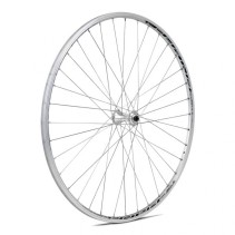 ROUE AVANT GURPIL 700 RIGIDA CHRINA ARGENT AVEC BLOCAGE ALU - 31054 - 8420011310547