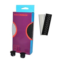 Ruban de guidon Bike Ribbon drop noir-blanc