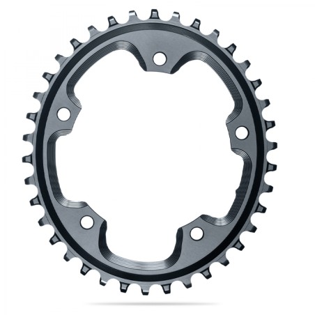 PLATEAU AB.BL.OVALE 42D 110 BCD 5 BR.CX SH.1x10-12V ALU GRIS - COV42/110/5GR - 5110846003662