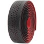 JEU DE GUIDOLINE VELO PU DIAMOND GEL ANTIDÉRAPANTE NR/ROUGE - VLT-079HD2G - 8422643327436