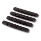 KIT 4 PATINS RX NOIR ALUMINIUM - P100002334 - 7640121221545