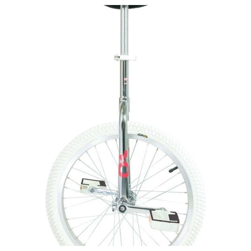MONOCYCLE QU-AX ONLYONE 20"JANTE CHROMÉE PNEU BL.COULEUR ARG - 19792 - 4260025094521