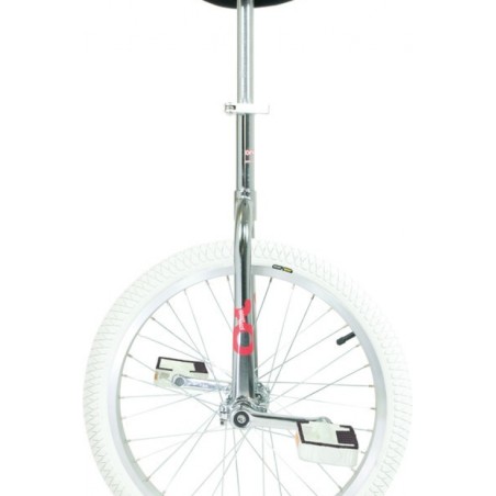 MONOCYCLE QU-AX ONLYONE 20"JANTE CHROMÉE PNEU BL.COULEUR ARG - 19792 - 4260025094521