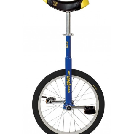 MONOCYCLE QU-AX ONLYONE 18" JANTE ALU PNEU NOIR COULEUR BLEU - 1001 - 4260025090011