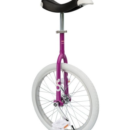 MONOCYCLE QU-AX ONLYONE 20"JANTE ALU PNEU BL.COULEUR FUCHSIA - 19011 - 4260025094934