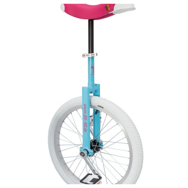 MONOCYCLE QU-AX LUXUS 20" JANTE ALU PN.BL.COULEUR BLEU/ROSE - 1107 - 4260025094927
