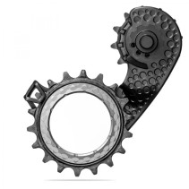 CHAPE DÃ?RAILLEUR ARR.ABS.BLACK HOLLOWC.SRAM AXS CARB.TITANE - TCRCAGEAXS/BK-TI - 5110846005123