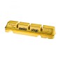 KIT 4 PATINS FLASH JAUNE - CARBONE - P100001833 - 7640121221323