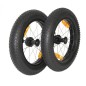 JEU DE ROUES BURLEY 16x3   AVEC AXE PUSH BUTTON P/REMORQUES - 160082 - 840840009906