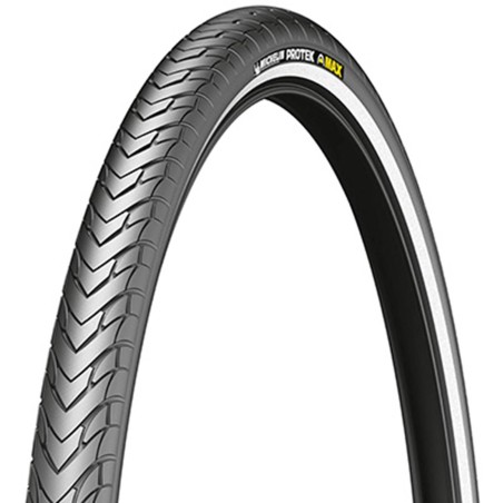 Pneu Michelin 700x28c protek max flanc réfléchissant