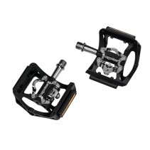 PÉDALES ERGOTEC EP-SERIE SUPERLIGHT 9/16  A/RÉF.ALU NOIRES - 86065001 - 4016538100859