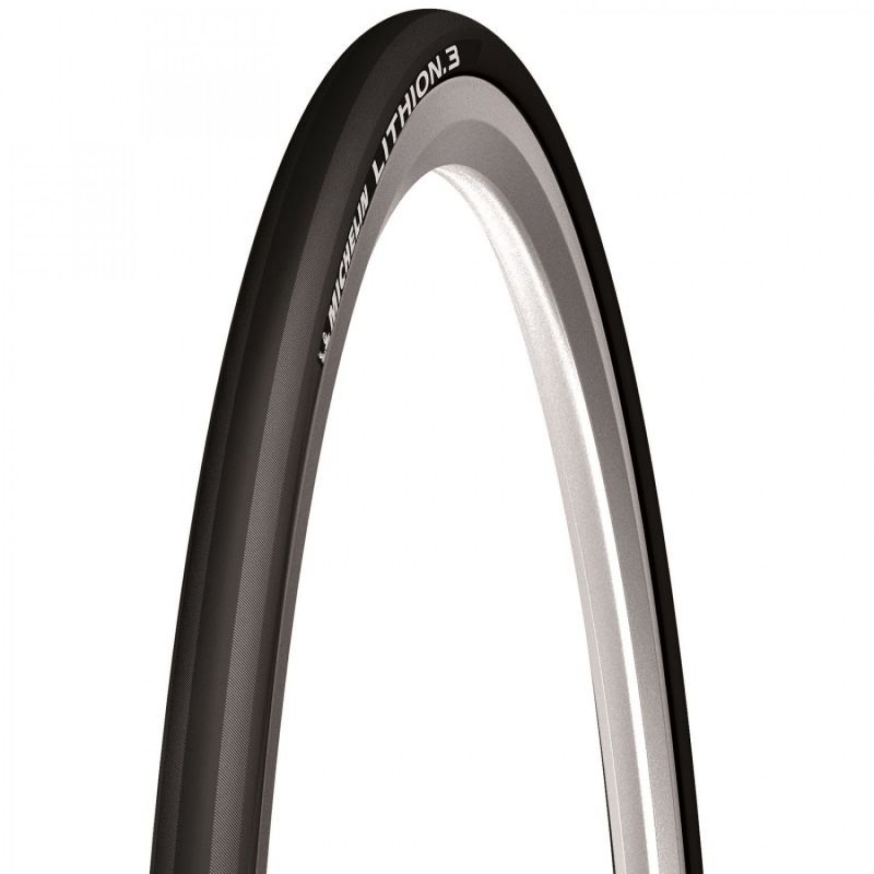 Pneu route 700 x 23 Michelin lithion 3 noir ts (23-622)
