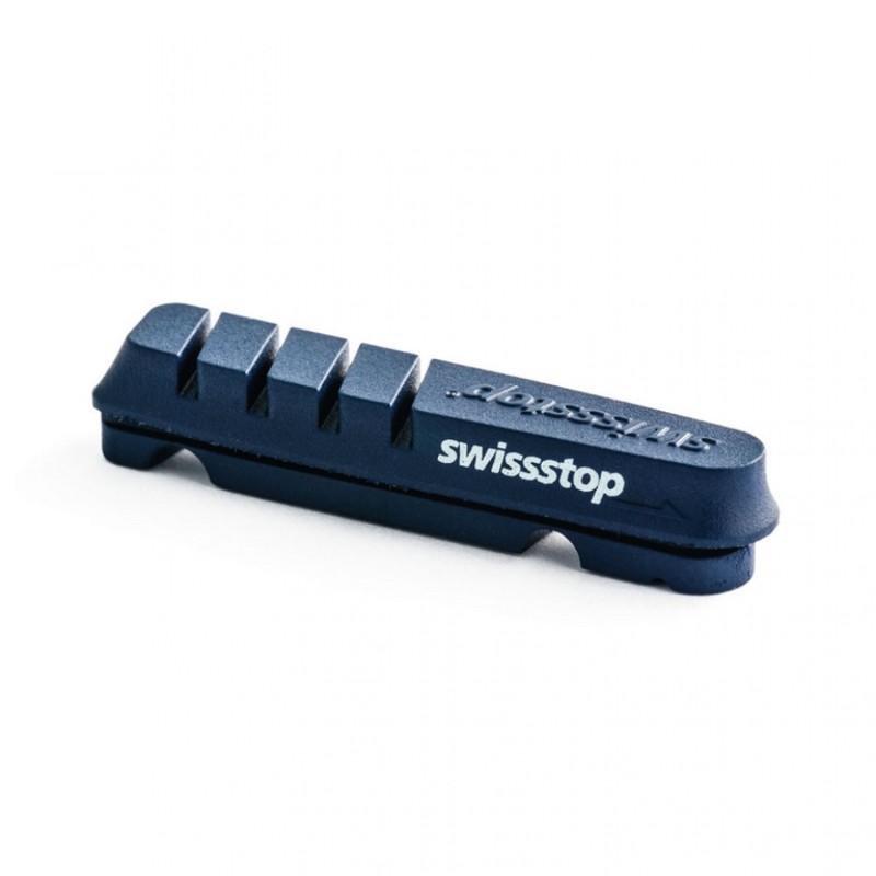 KIT 4 PATINS SWISSSTOP FLASH EVO BLEU/ALUMINIUM - P100003763 - 7640121222443