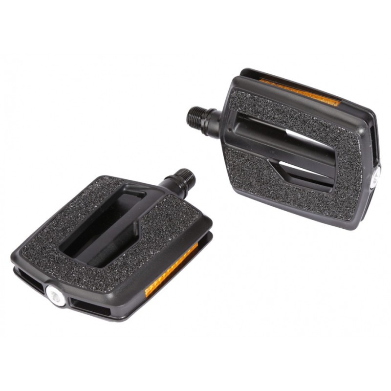PÉDALES ERGOTEC 831 9/16   AVEC RÉFLECTEURS NOIRES - 86055001 - 4016538099467
