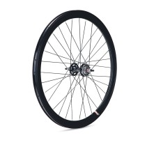 ROUE ARRIÈRE GURPIL PISTE FIXED 42 mm NOIRE MOYEU NOIR - 501636 - 8420015016360